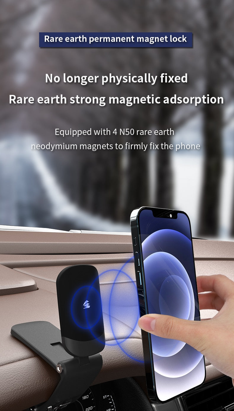 SUMITAP Magnetized HUD Car Phone Stand is a silent stand for the dashboard SUMITAP Magnetized HUD Car Phone Stand is a silent stand for the dashboard